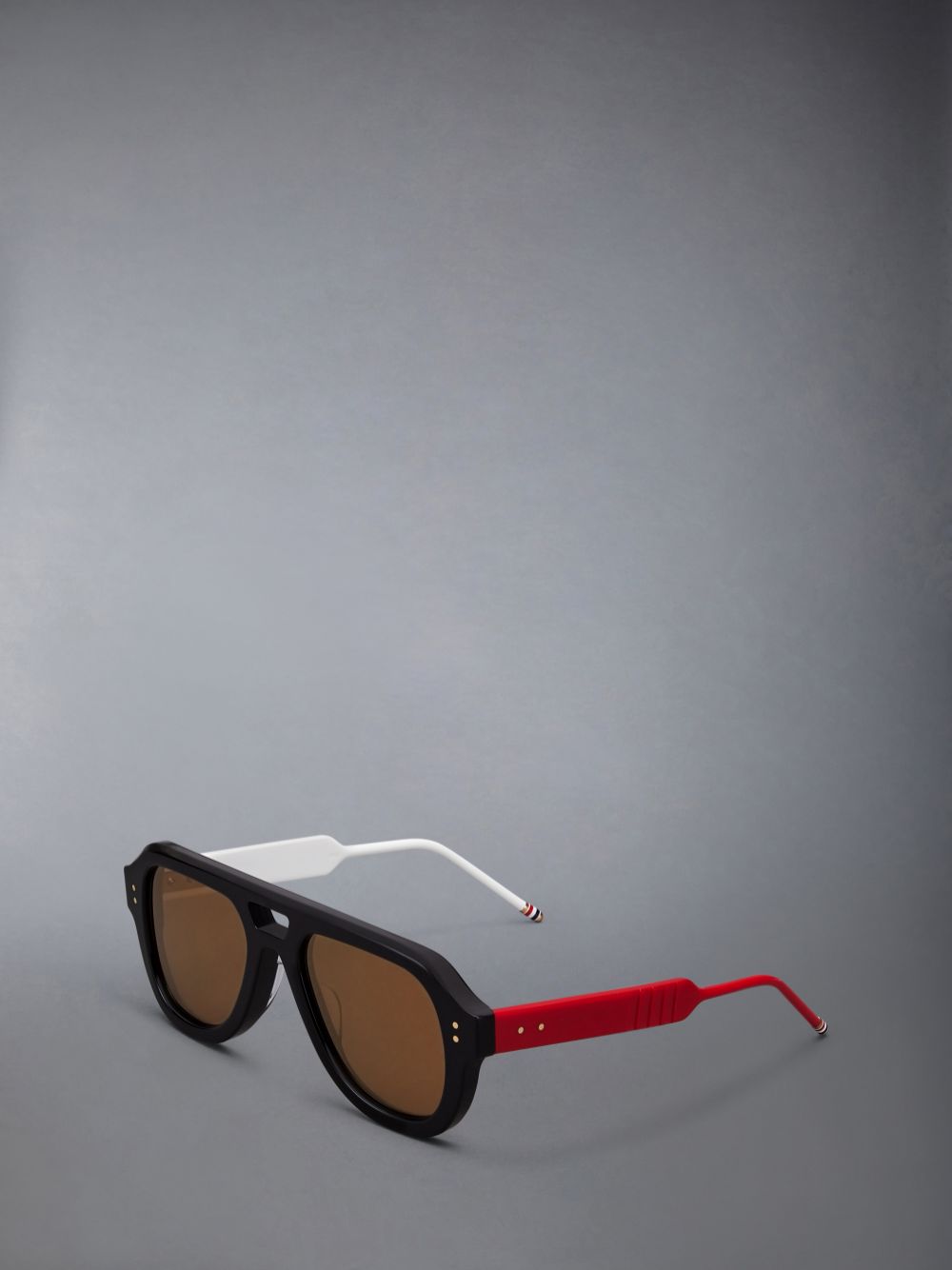 Thom Browne Acetate Aviator Uomo Occhiali da Sole Blu | PMA56V80344