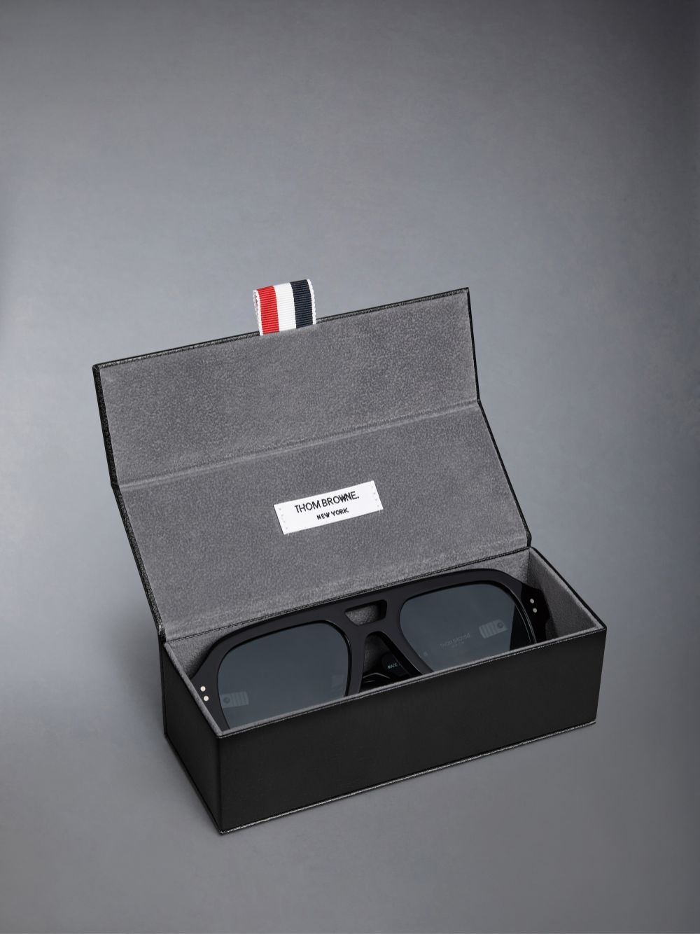 Thom Browne Acetate Aviator Uomo Occhiali da Sole Nere | GCJ99Q32273