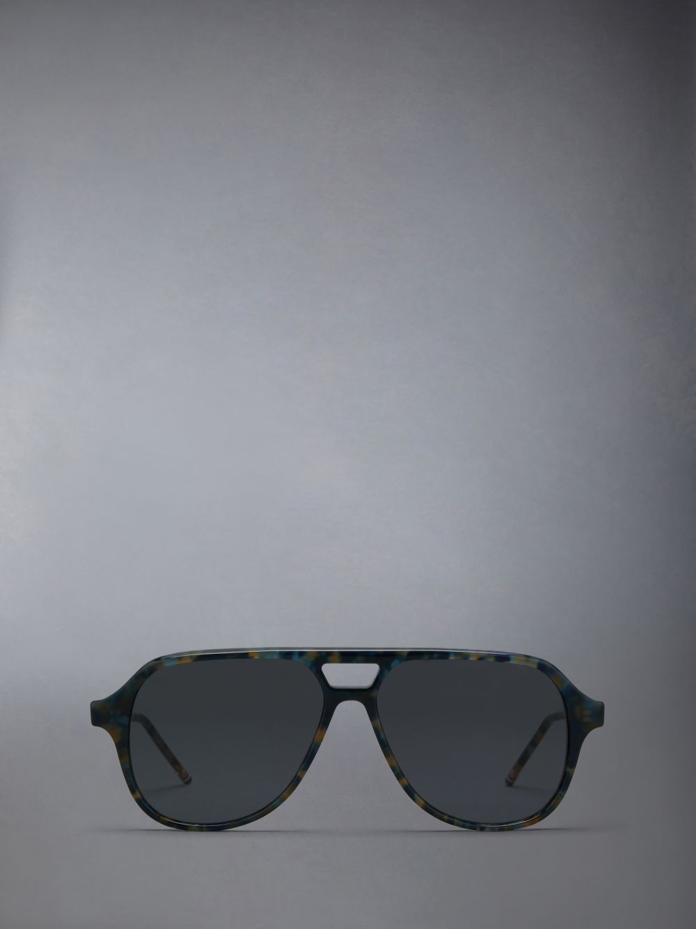 Thom Browne Acetate Aviator Uomo Occhiali da Sole Blu Marino | BJP18O69429