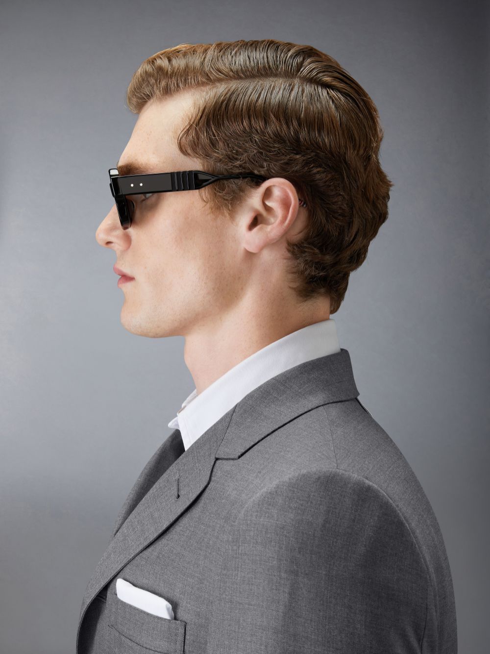 Thom Browne Acetate Cateye Uomo Occhiali da Sole Nere | WCZ27R19307