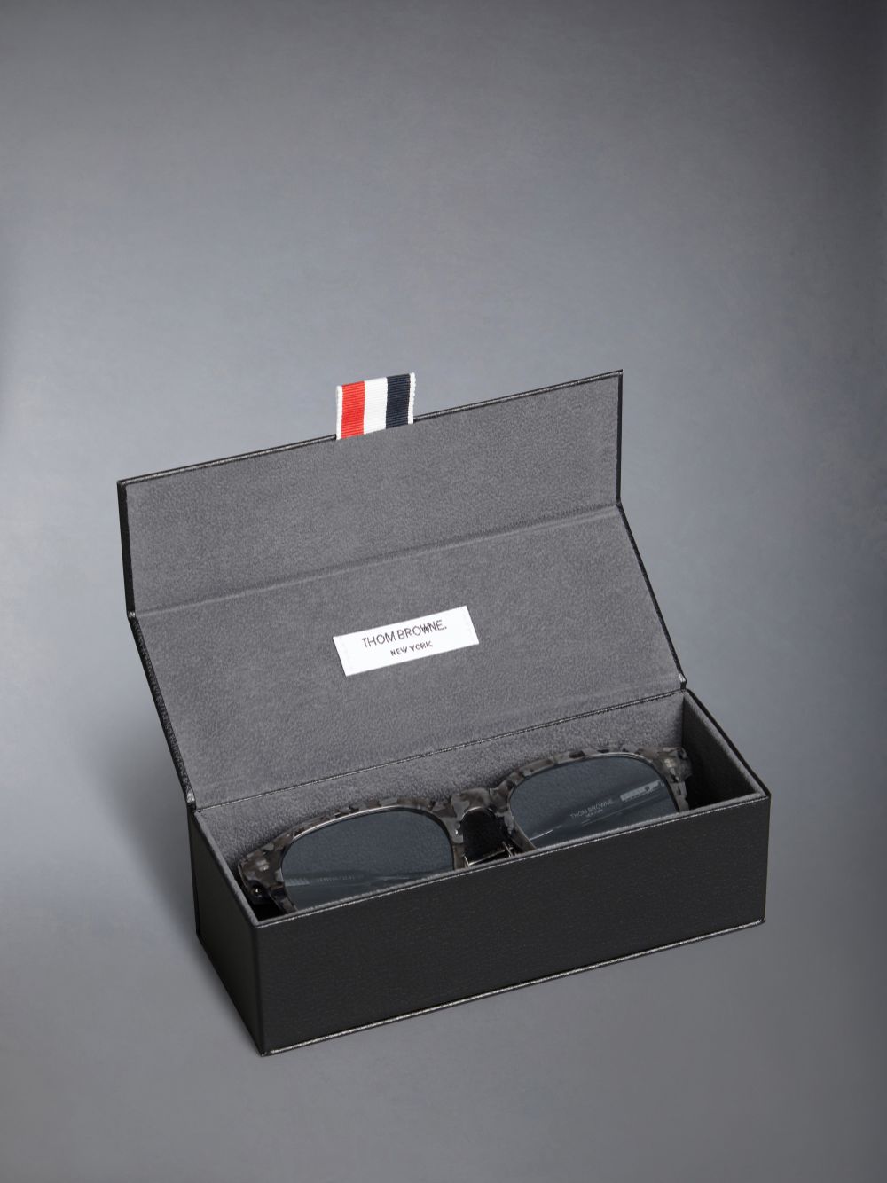 Thom Browne Acetate Rectangular Uomo Occhiali da Sole Grigie | GAC32M01233