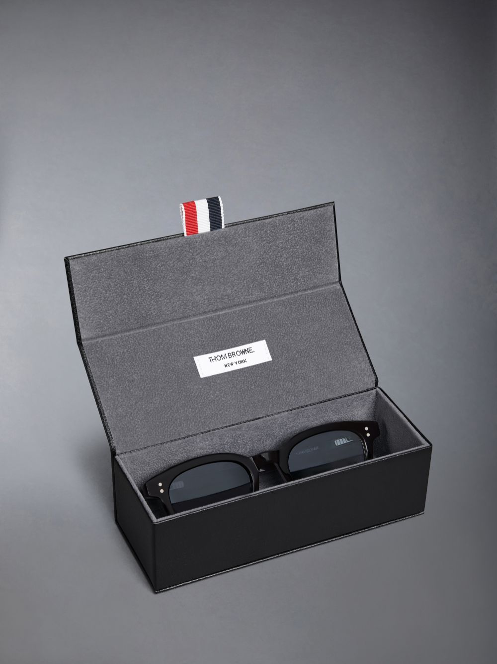 Thom Browne Acetate Rectangular Uomo Occhiali da Sole Nere | TRC08F98860