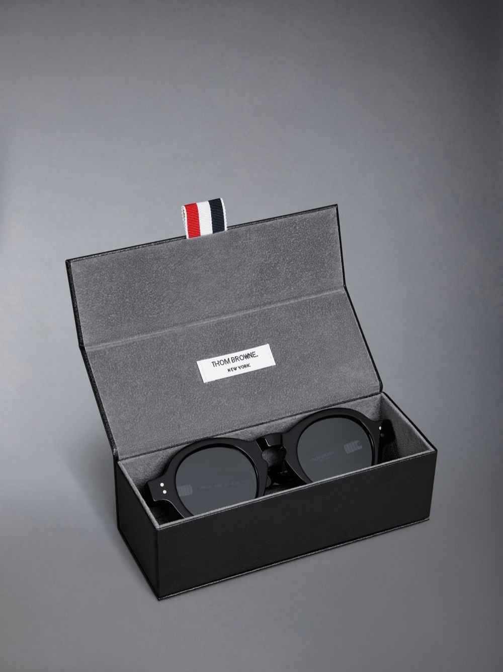 Thom Browne Acetate Round Uomo Occhiali da Sole Nere | QRG13U52271