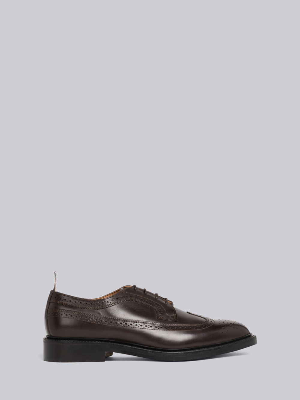 Thom Browne Box Calf Classic Longwing Uomo Scarpe Brogue Marroni | YJI62F19727