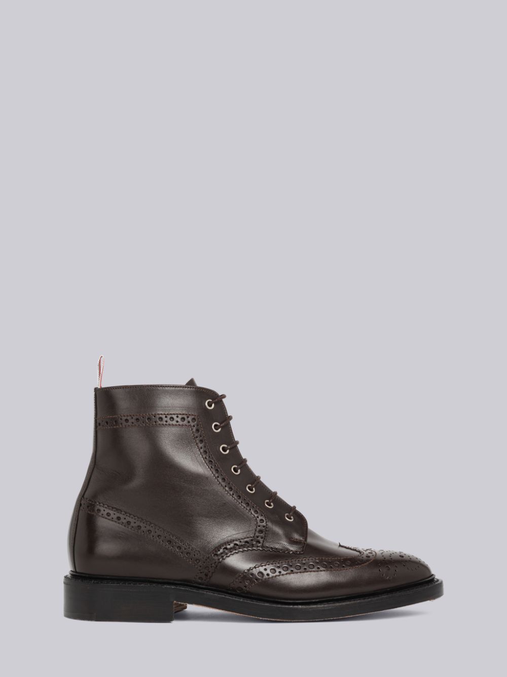 Thom Browne Box Calf Classic Wingtip Uomo Stivali Marroni | WTH19C32823