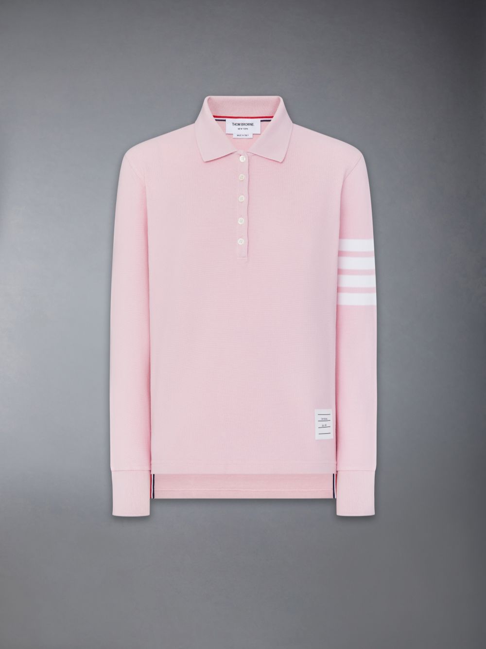 Thom Browne CLASSIC PIQUE 4-BAR Donna Polo Rosa | KCX77X99210