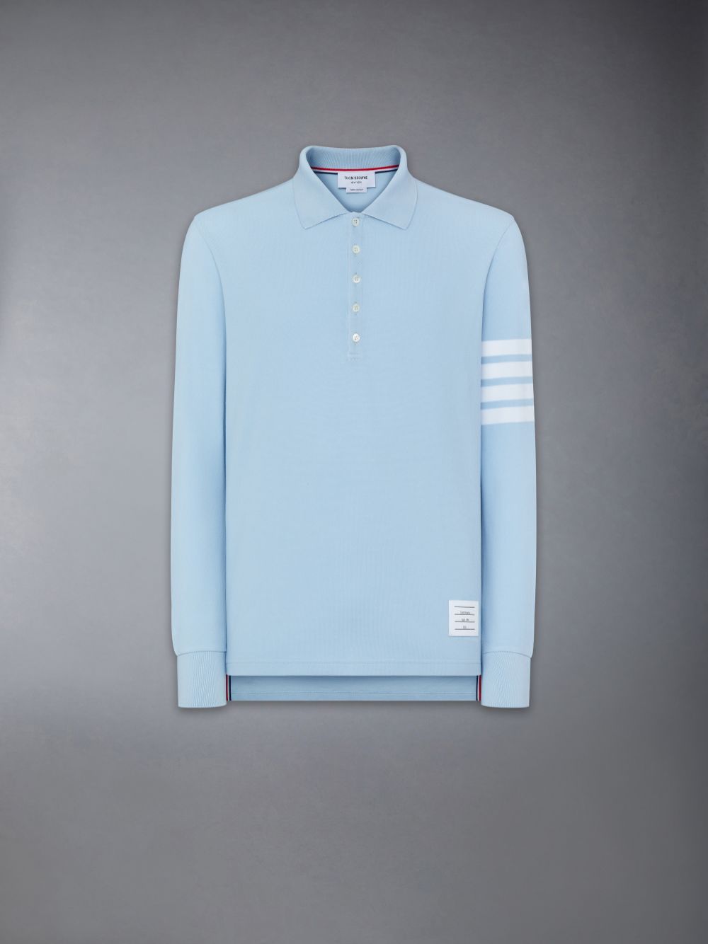 Thom Browne CLASSIC PIQUE 4-BAR Uomo Polo Blu | ZKB30D62287