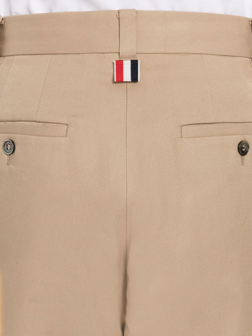 Thom Browne COTTON TWILL DOUBLE WELT POCKET STRAIGHT LEG Uomo Pantaloni Marroni | IPB03V34592