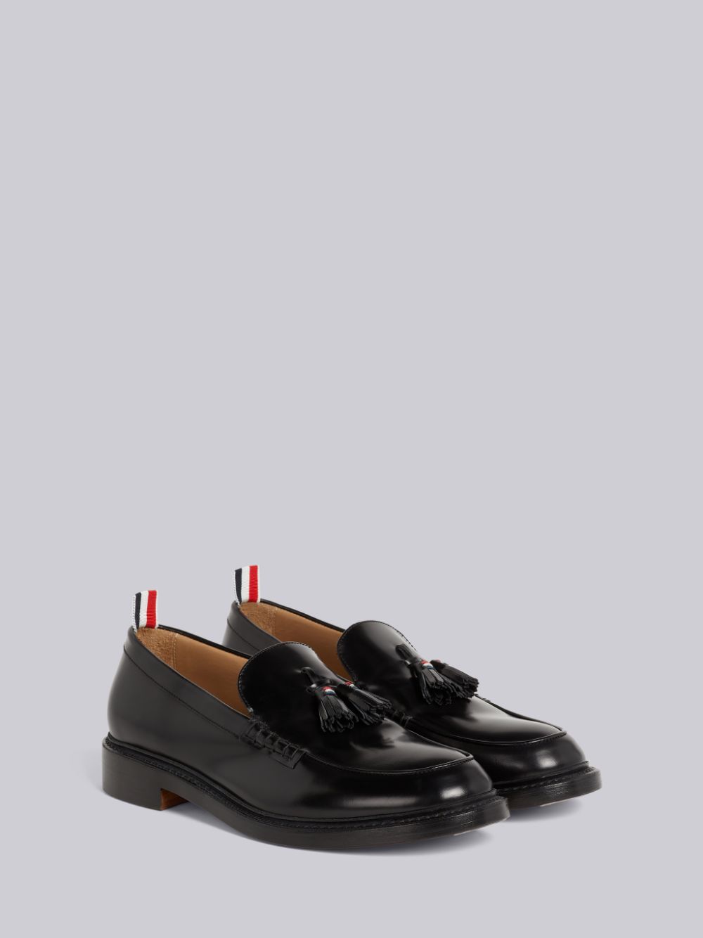 Thom Browne Calf Leather Tassel Uomo Mocassini Nere | SAJ24N71668