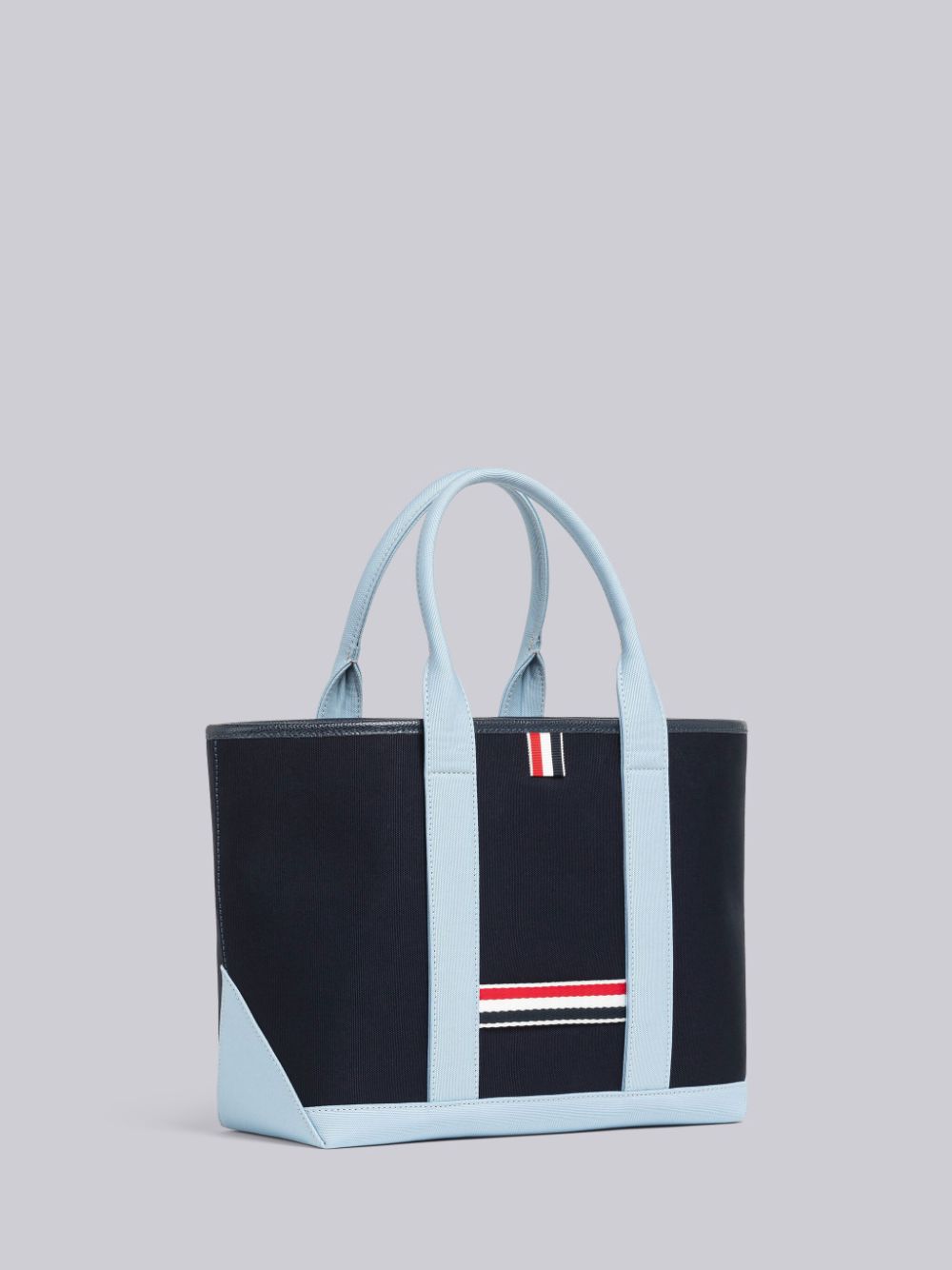 Thom Browne Canvas Interlock Small Tool Uomo Borse Tote Blu | SMR91H99454