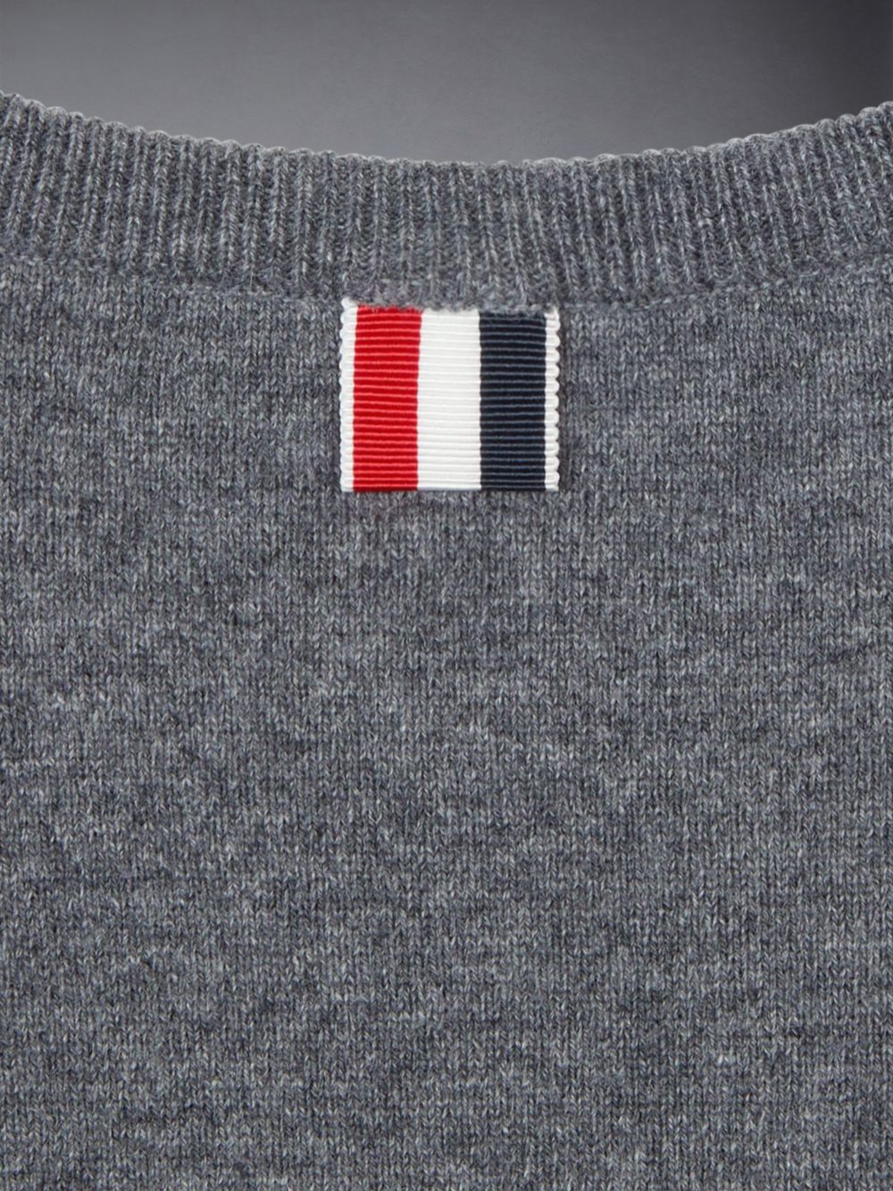 Thom Browne Cashmere 4-Bar Crewneck Ragazzo Pullover Grigie | DOX54Q28070