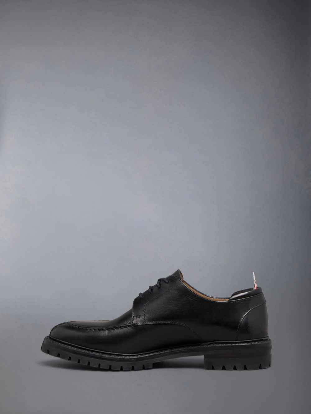 Thom Browne Classic Calf Commando Sole Apron Stitch Derby Uomo Scarpe Oxford Nere | MYI47U28342