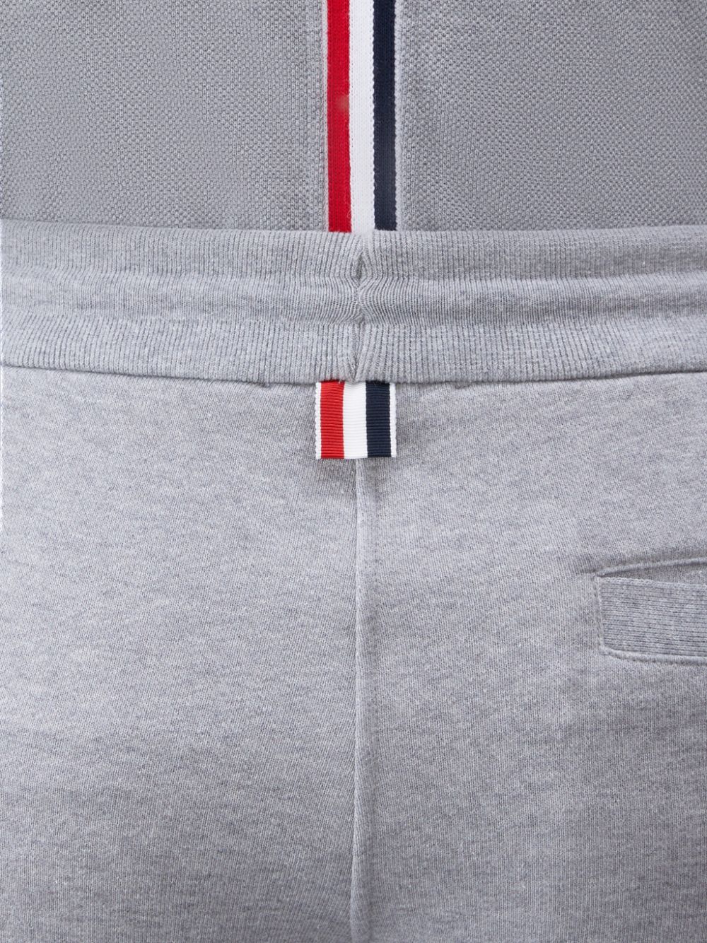 Thom Browne Classic Loopback 4-Bar Uomo Pantaloncini Di Felpa Grigie | XFJ57F83233