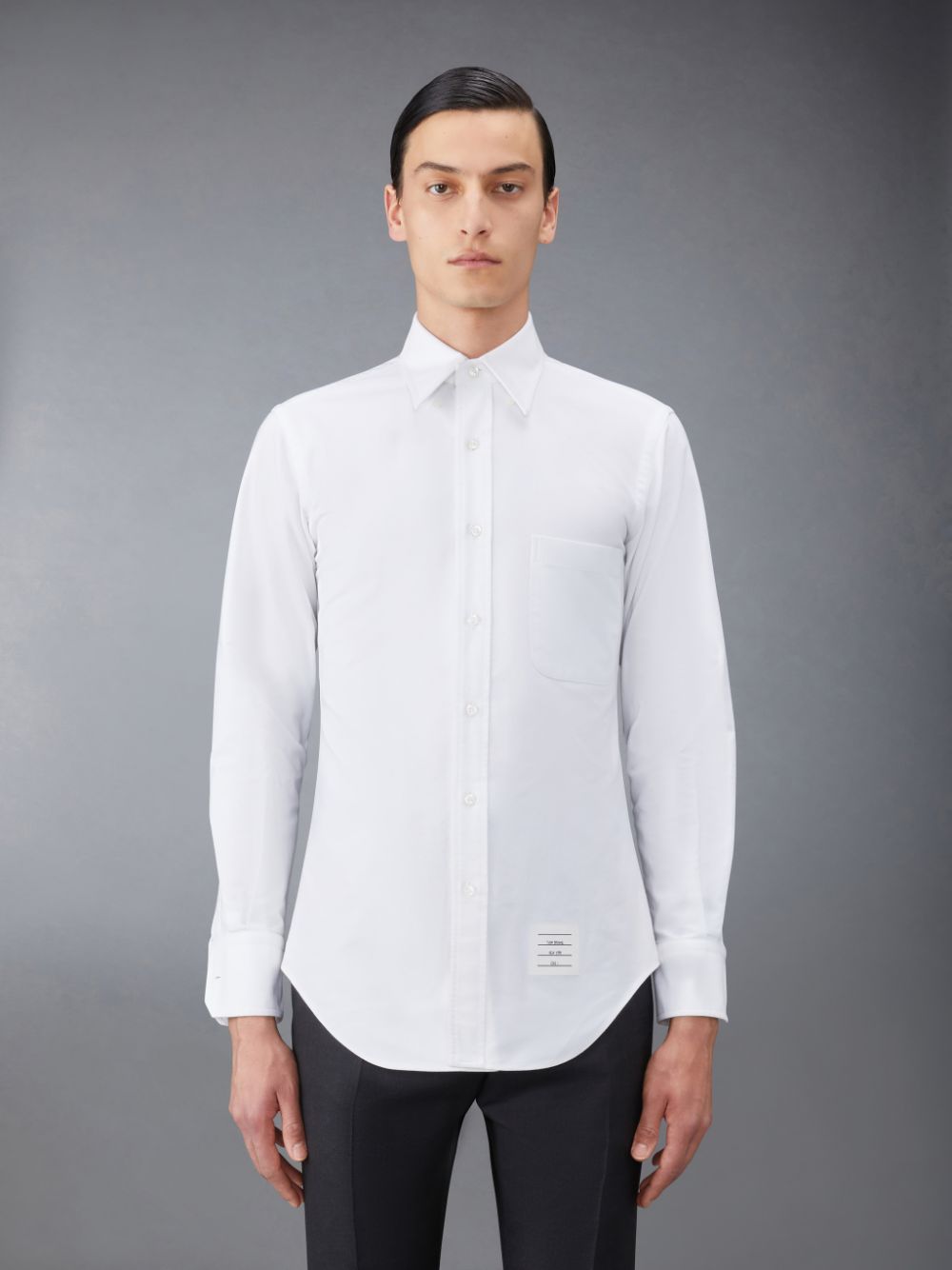 Thom Browne Classic Oxford Button-Down Uomo Camicie Bianche | DLN45X25921