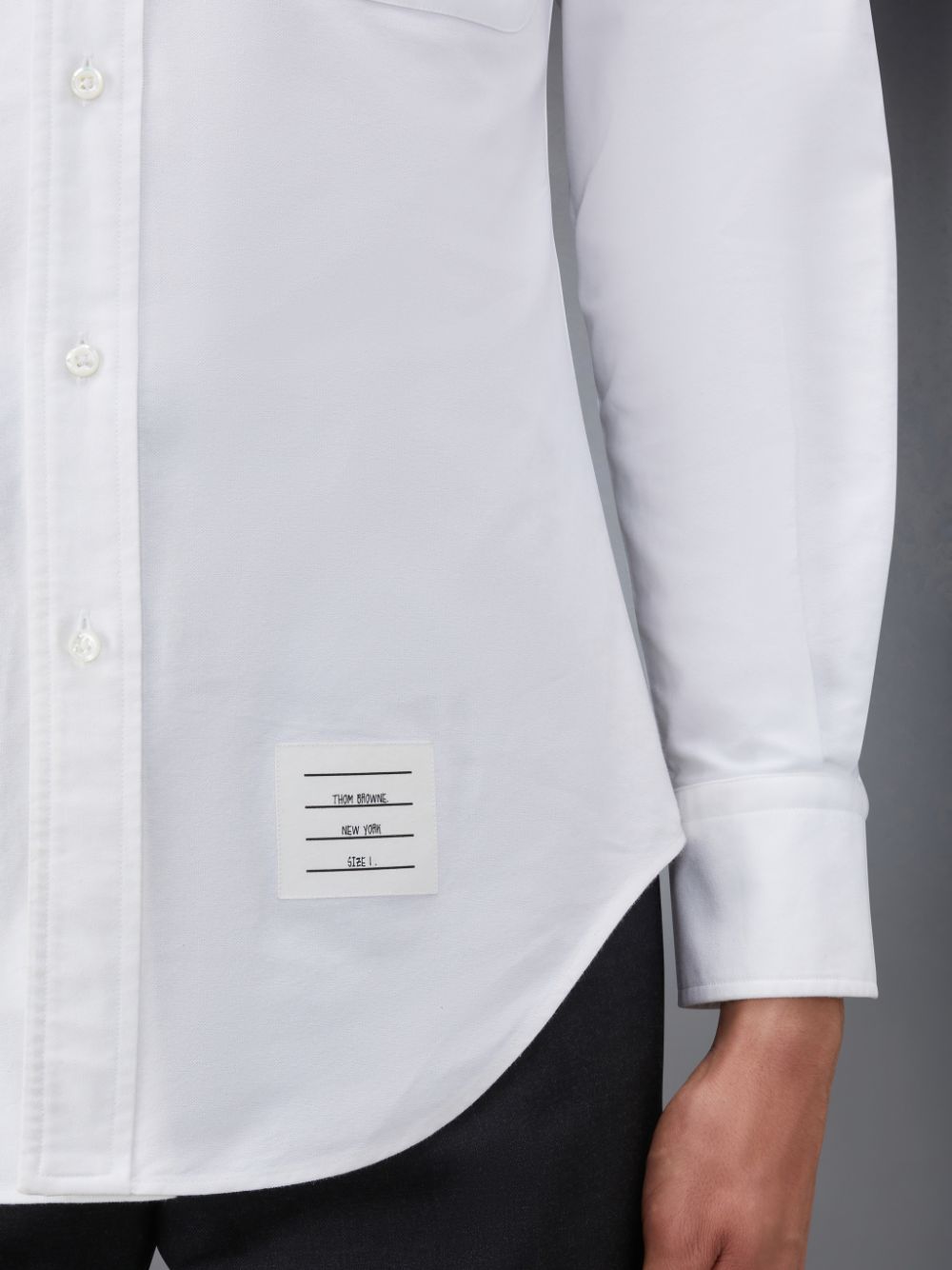 Thom Browne Classic Oxford Button-Down Uomo Camicie Bianche | DLN45X25921