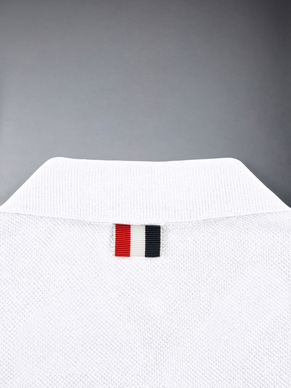 Thom Browne Classic Pique Ragazzo Polo Bianche | TJG09U86399