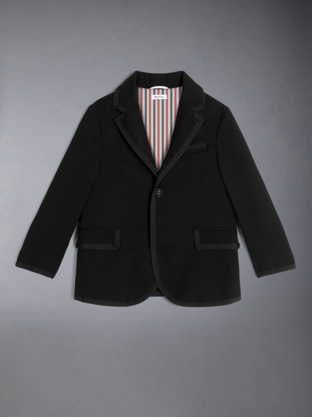 Thom Browne Classic Pique Suiting Tuxedo Ragazzo Giacche Nere | CBP17L55266