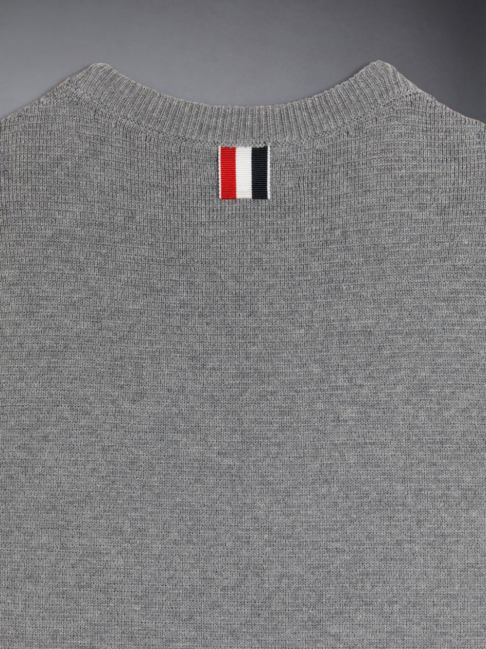 Thom Browne Cotton Milano 4-Bar Ragazzo Pullover Grigie | JSU46X81609