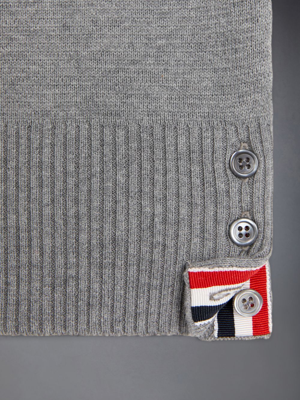 Thom Browne Cotton Milano 4-Bar Ragazzo Pullover Grigie | JSU46X81609