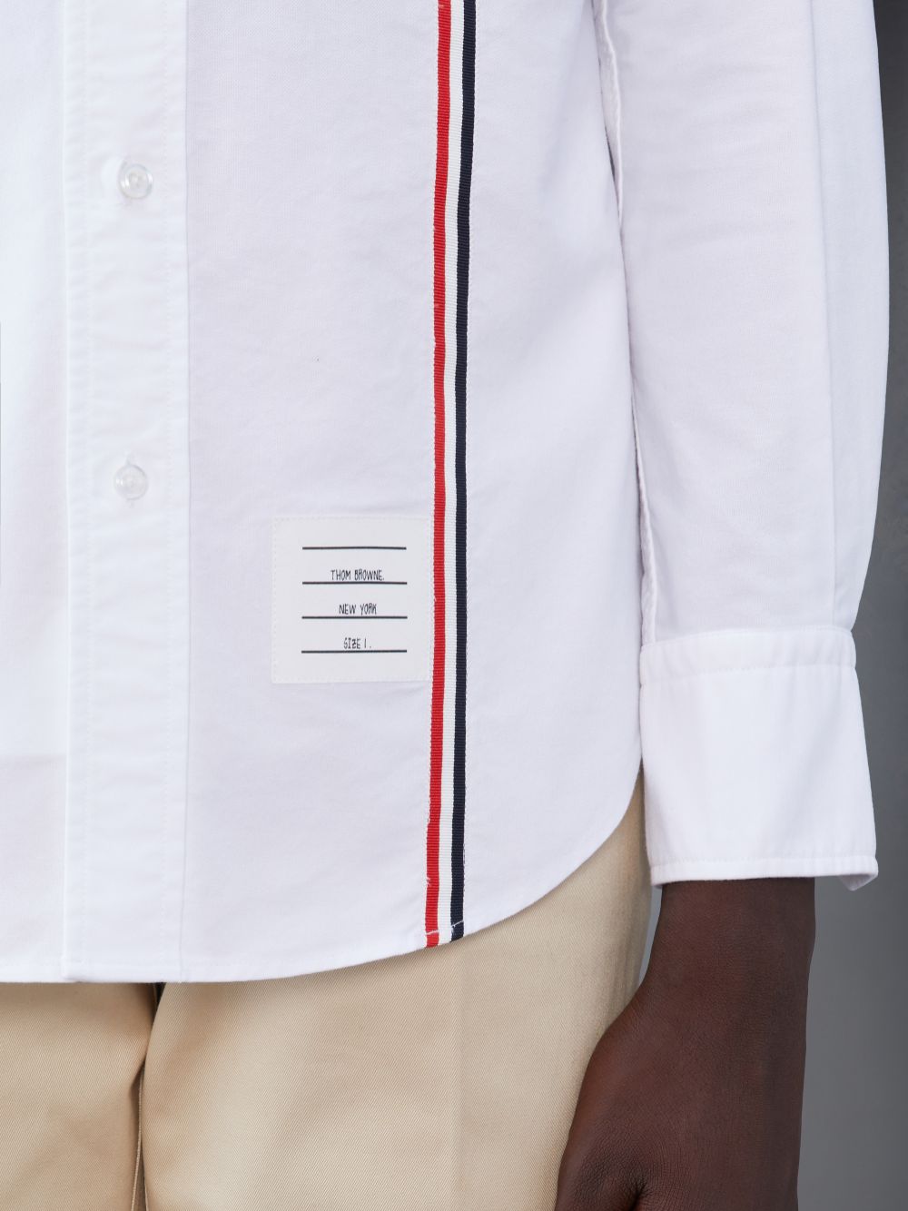 Thom Browne Cotton Oxford Uomo Camicie Bianche | DKD88O13765