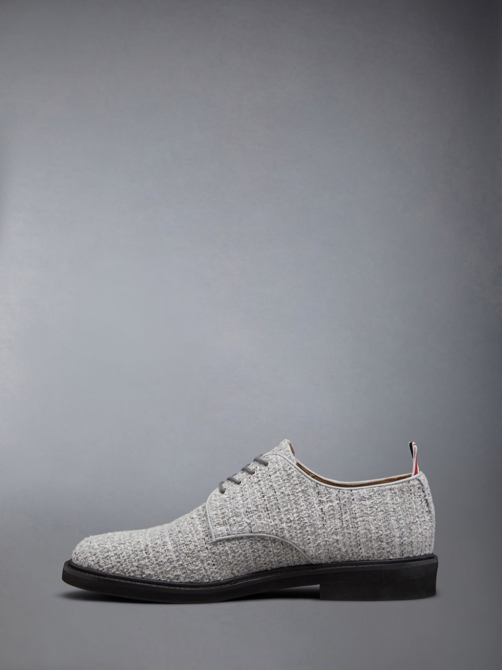 Thom Browne Cotton Tweed Micro Sole Uniform Uomo Scarpe Oxford Grigie | LGY81F96941