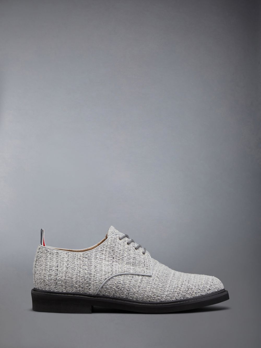 Thom Browne Cotton Tweed Micro Sole Uniform Uomo Scarpe Oxford Grigie | LGY81F96941