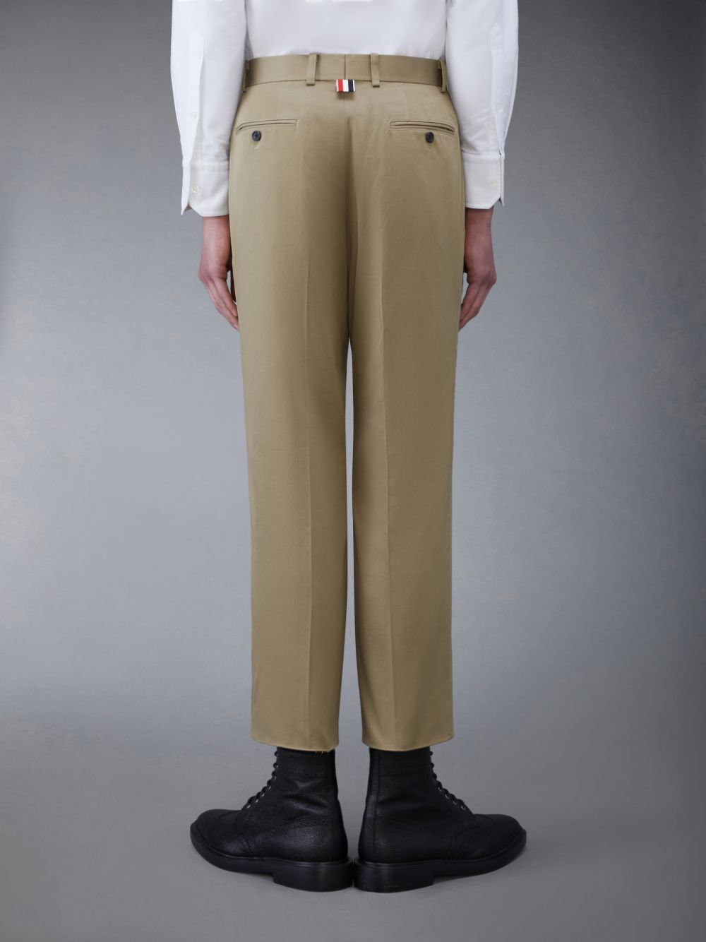 Thom Browne Cotton Twill Chino Uomo Pantaloni Beige | ETU14T96129