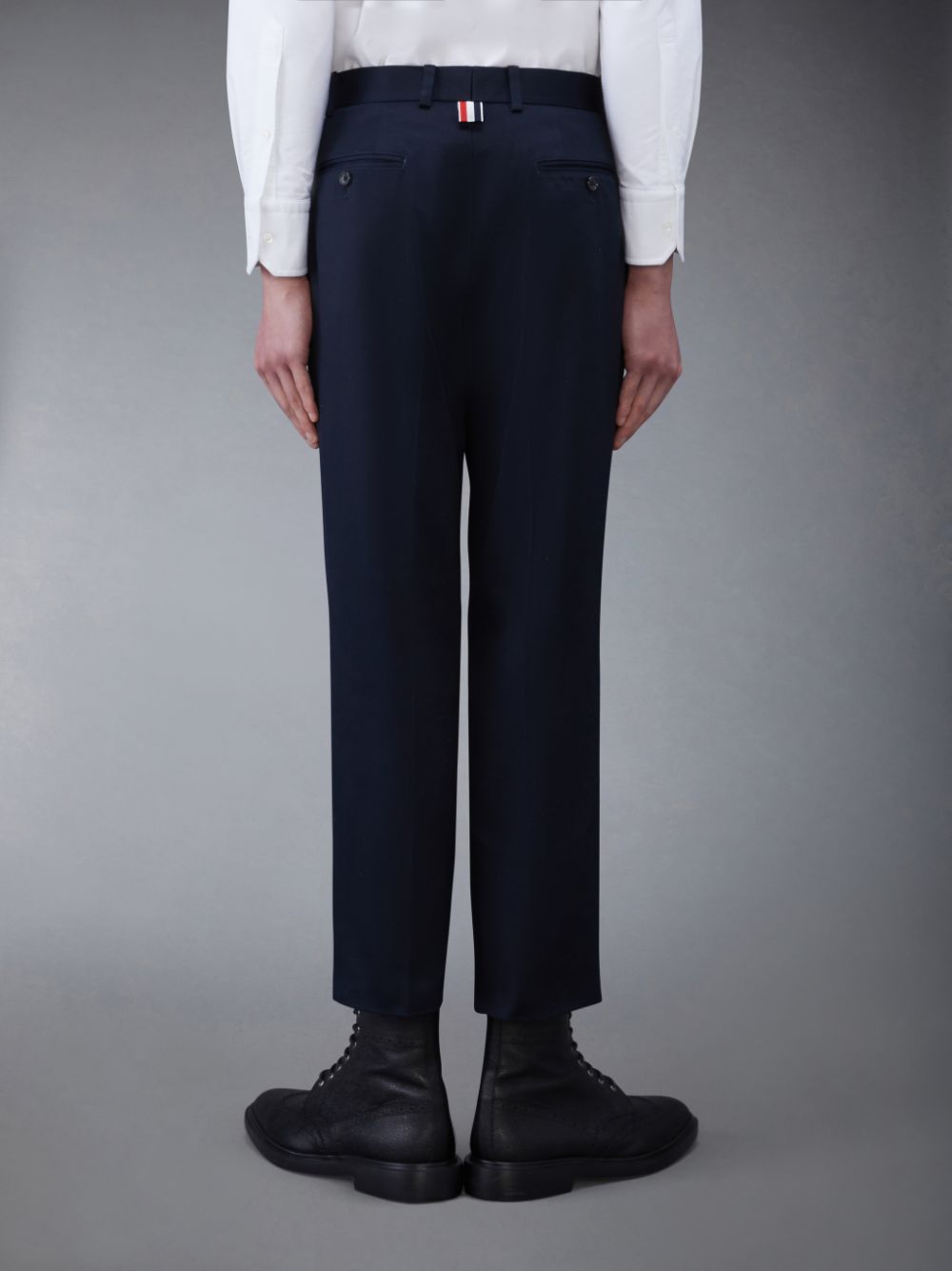 Thom Browne Cotton Twill Chino Uomo Pantaloni Blu | PYZ46X11198