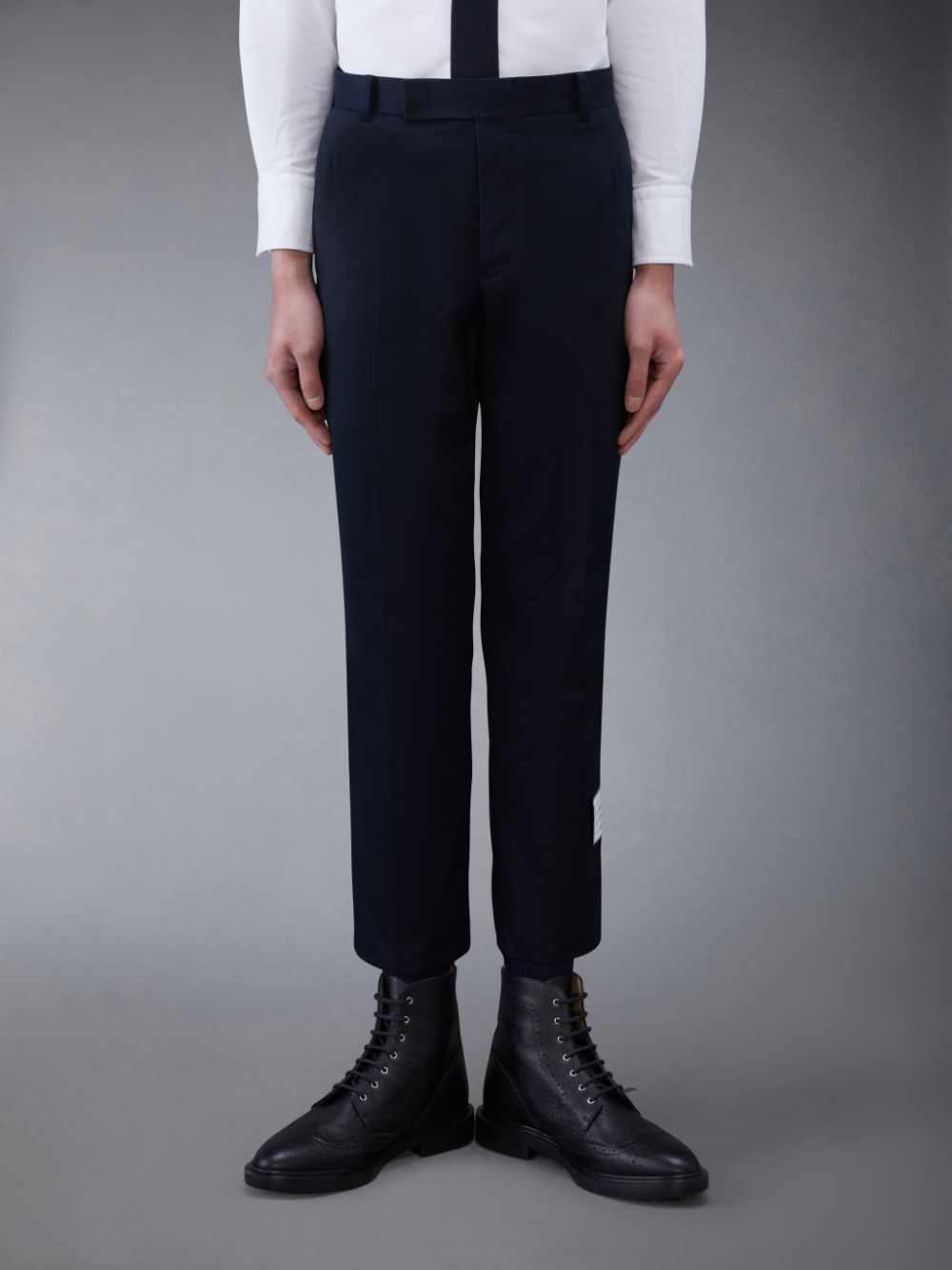 Thom Browne Cotton Twill Chino Uomo Pantaloni Blu | PYZ46X11198