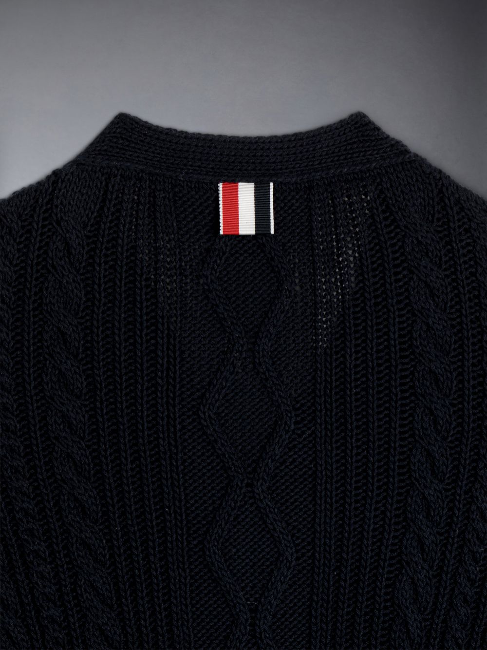 Thom Browne Cotton V-neck Ragazzo Cardigan Blu | TQG69X12623