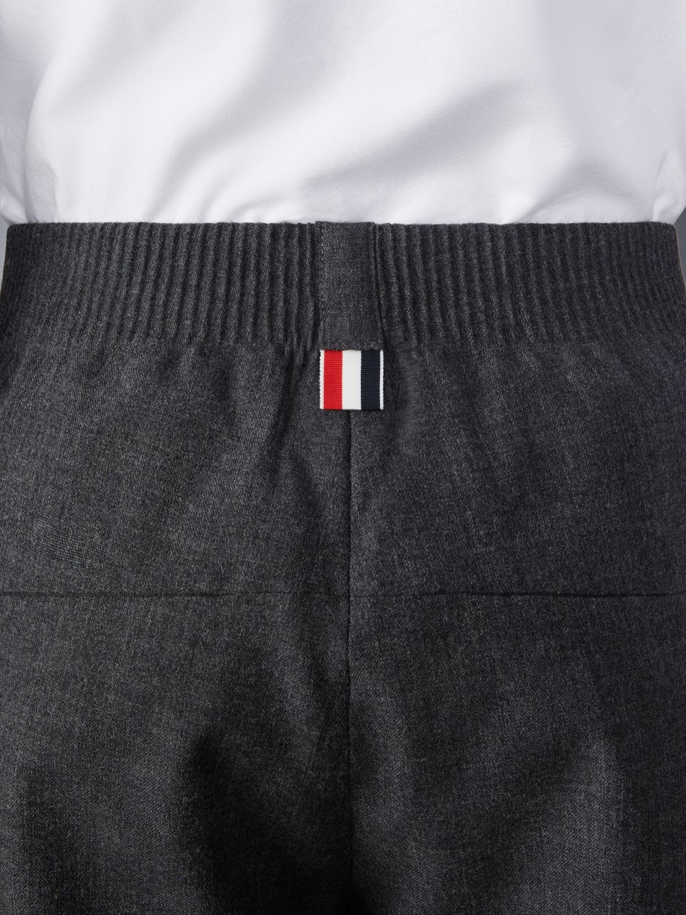 Thom Browne Crispy Wool Tracksuit Uomo Pantaloni Grigie | ROS88L71152