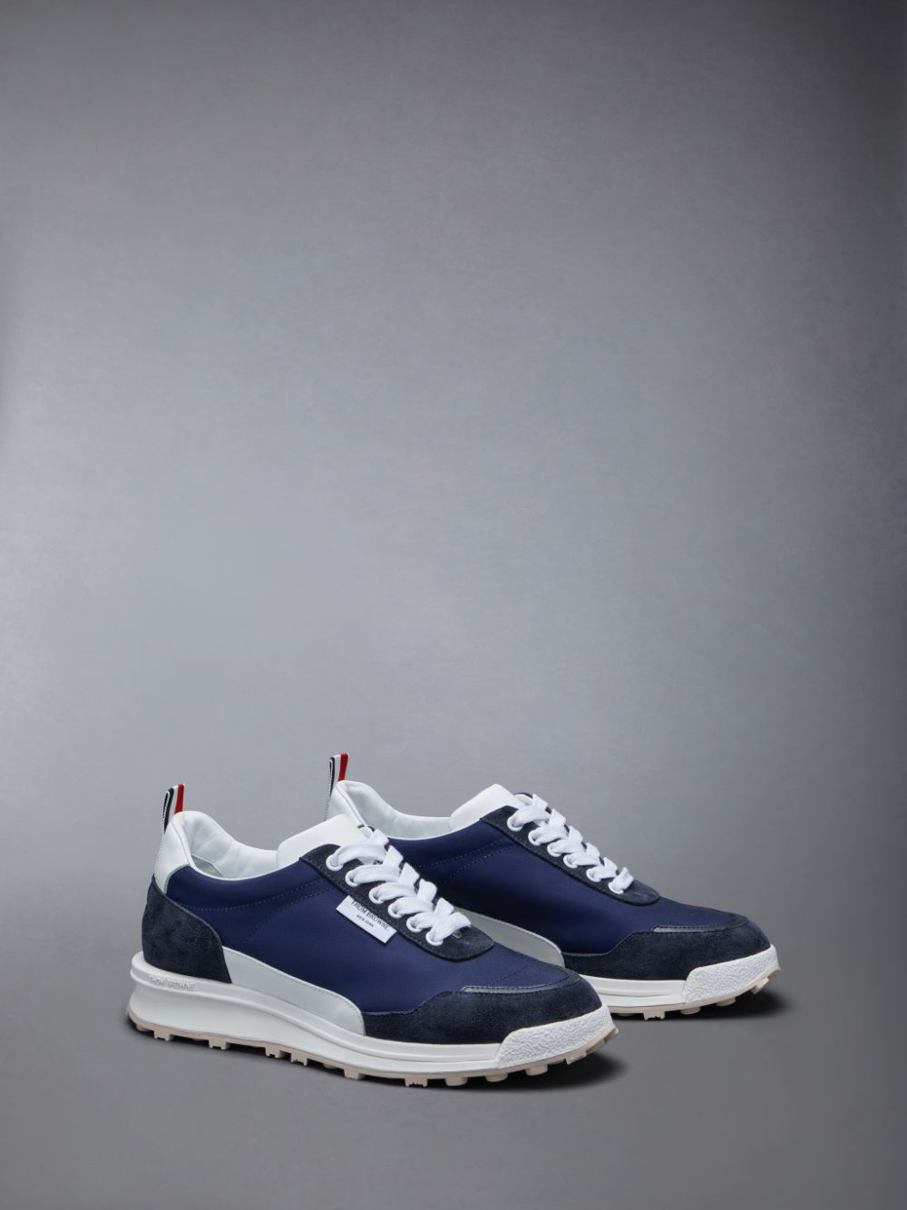 Thom Browne Eco Nylon Alumni Donna Sneakers Blu | SZK93F09904