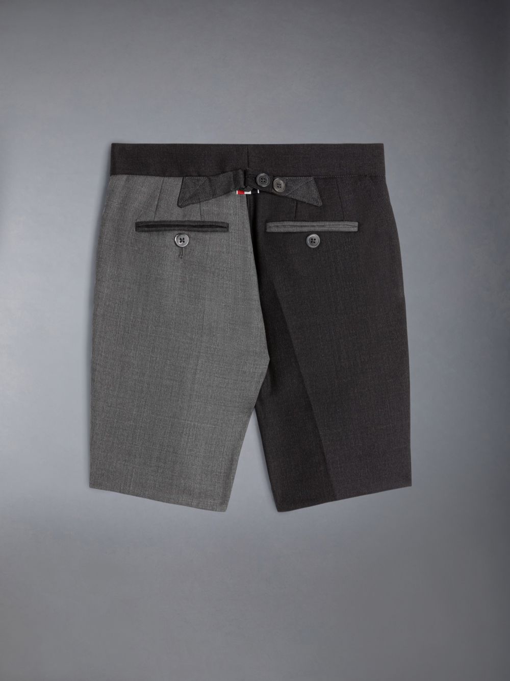 Thom Browne Funmix Twill Bermuda Ragazzo Pantaloncini Grigie | PQQ10U80679