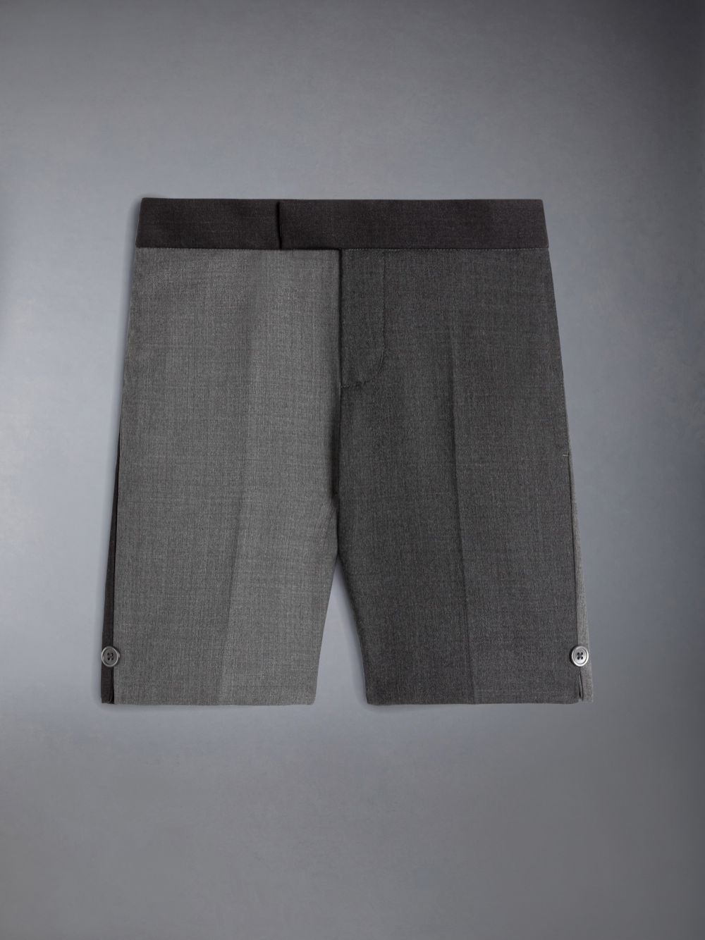 Thom Browne Funmix Twill Bermuda Ragazzo Pantaloncini Grigie | PQQ10U80679