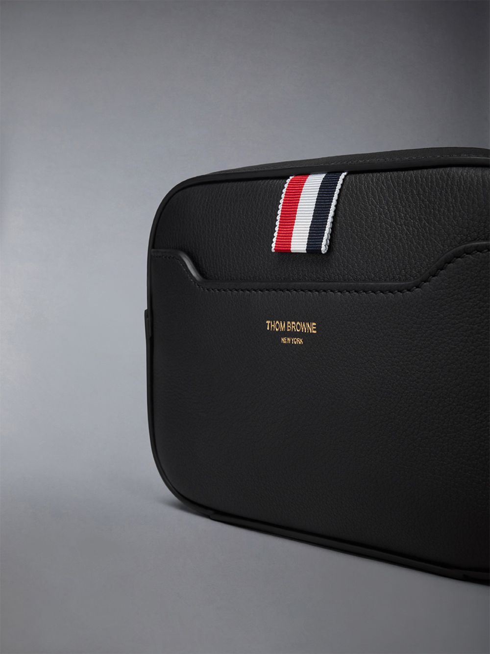 Thom Browne Horizontal Camera in Smooth Calf Donna Borse Per Attrezzi Nere | FFQ10D72567