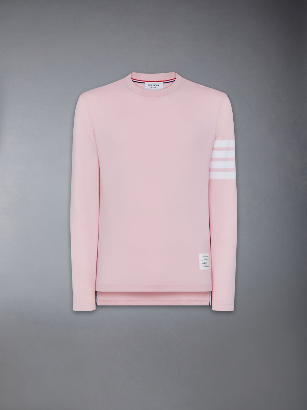 Thom Browne Jersey 4-Bar Uomo Magliette Rosa | YQO64K95770