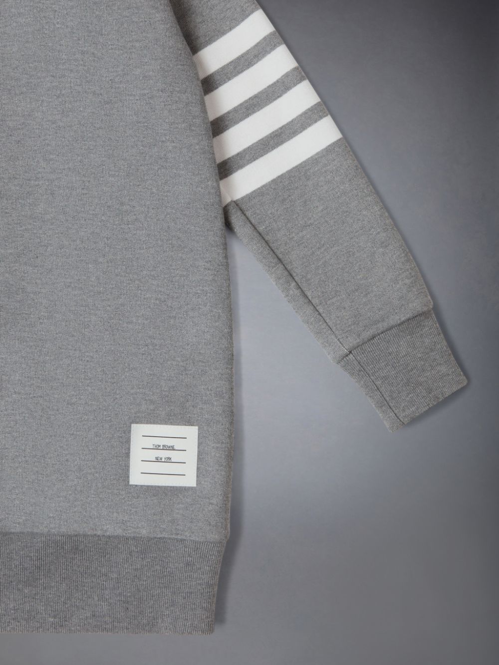 Thom Browne Medium Classic Cotton Loopback Jersey Engineered 4-Bar Sweat Ragazza Vestito Grigie | GJM28I90606