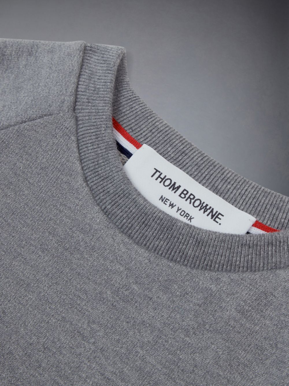 Thom Browne Medium Classic Cotton Loopback Jersey Engineered 4-Bar Sweat Ragazza Vestito Grigie | GJM28I90606