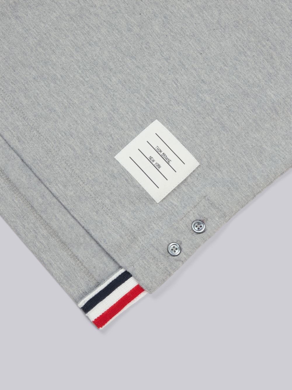 Thom Browne Medium Cotton Jersey Short Sleeve Ragazzo Magliette Grigie | LAQ70Q57338