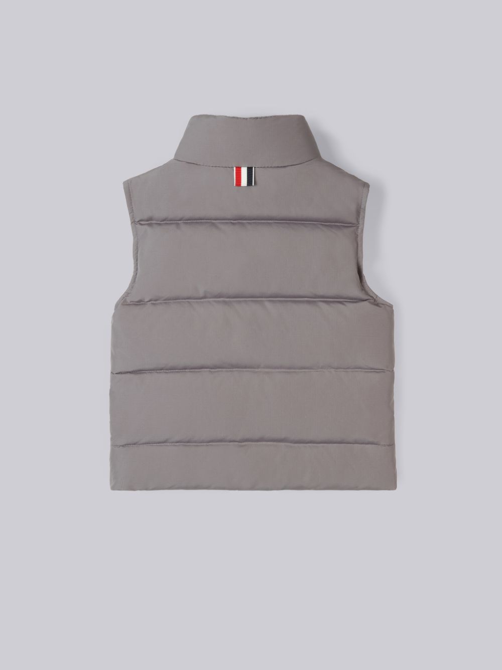 Thom Browne Medium Ripstop Downfilled Sleeveless 4-Bar Ragazzo Gilet Grigie | HEB36P90343