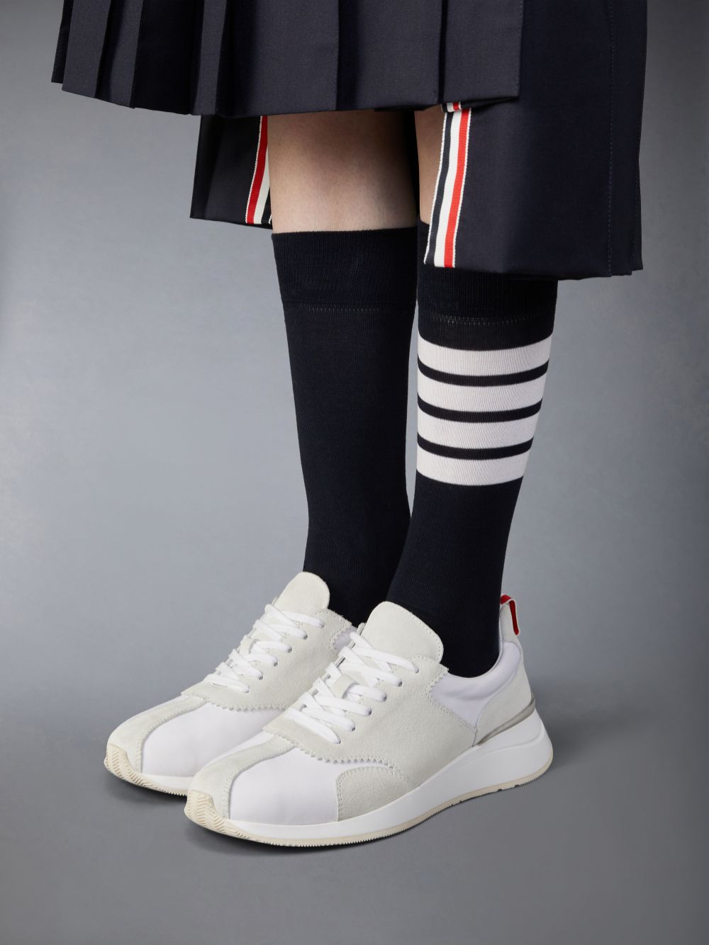 Thom Browne Nylon Sprinter Donna Sneakers Bianche | HQC66W62788