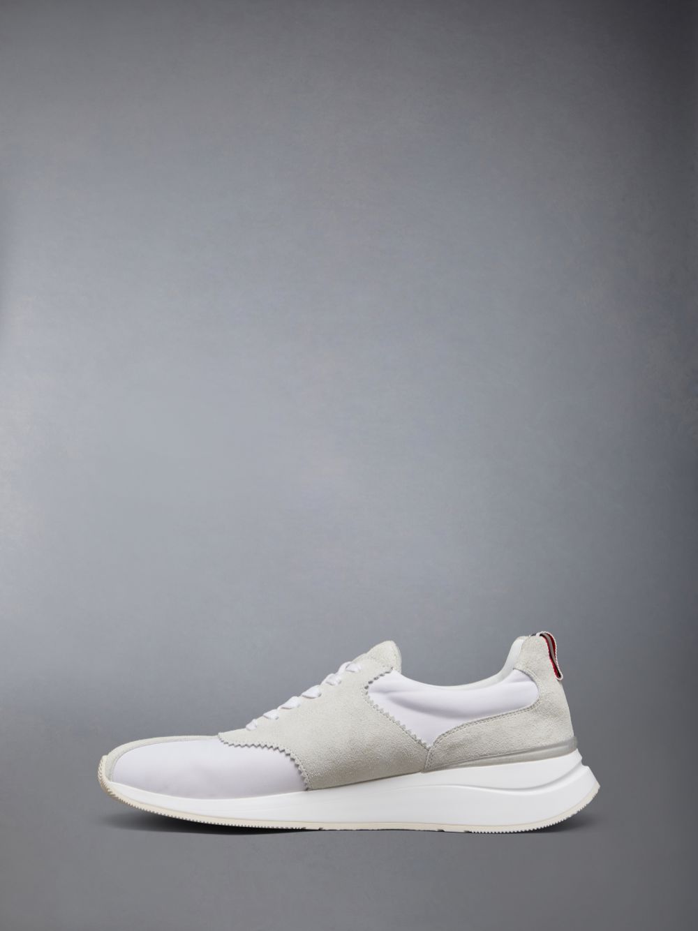 Thom Browne Nylon Sprinter Uomo Sneakers Bianche | BVW53I50844