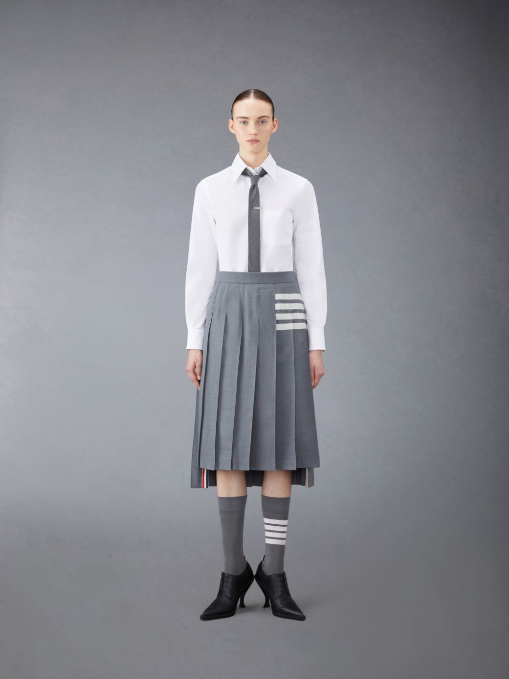 Thom Browne Oxford 4-Bar Donna Camicie Bianche | MJO18L37726