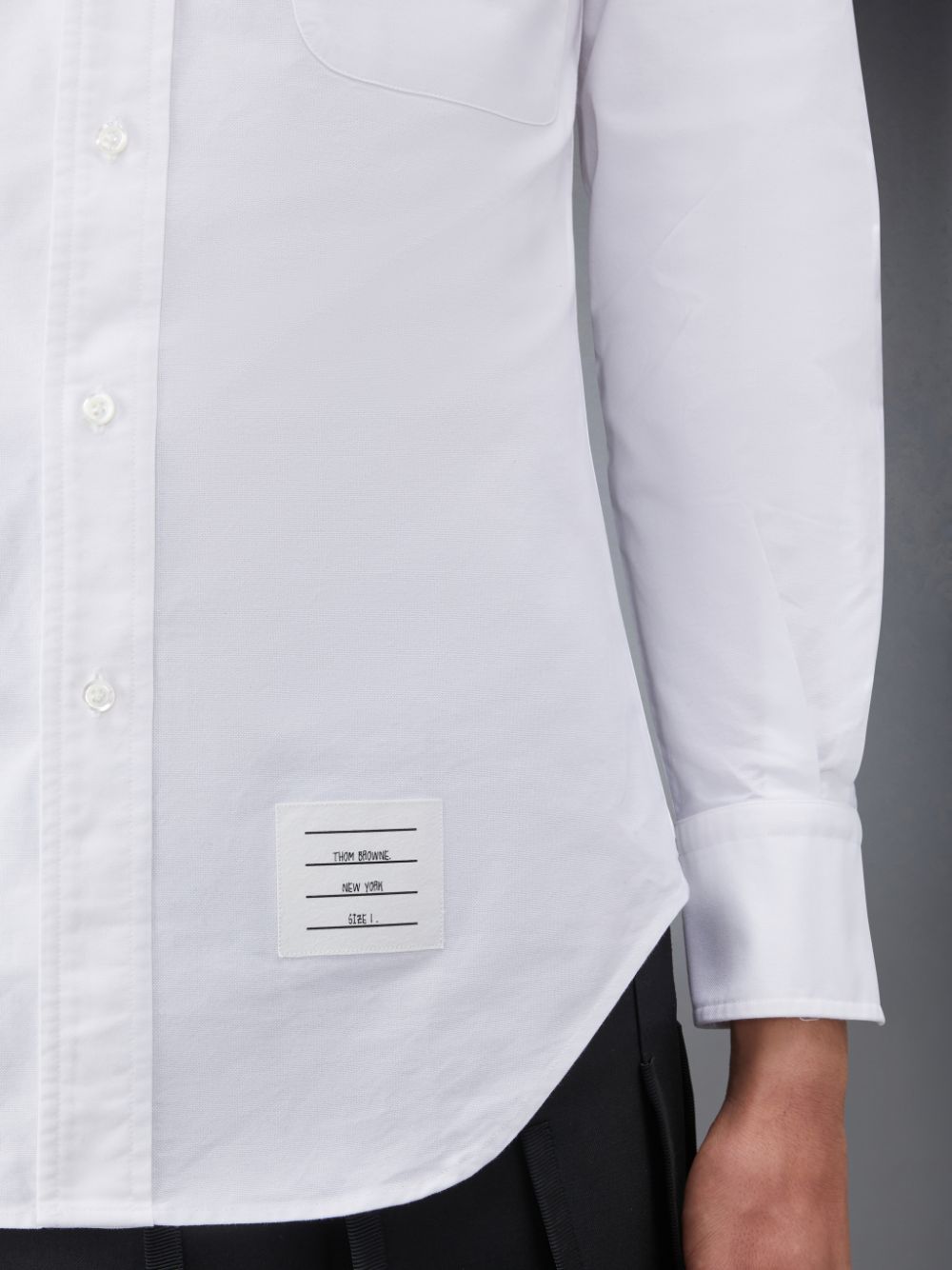 Thom Browne Oxford Armband Uomo Camicie Bianche | VCN93F91549