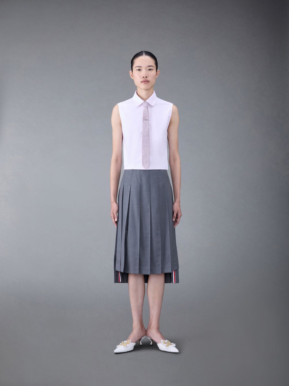 Thom Browne Oxford Sleeveless Donna Camicie Rosa | OFL74W48766