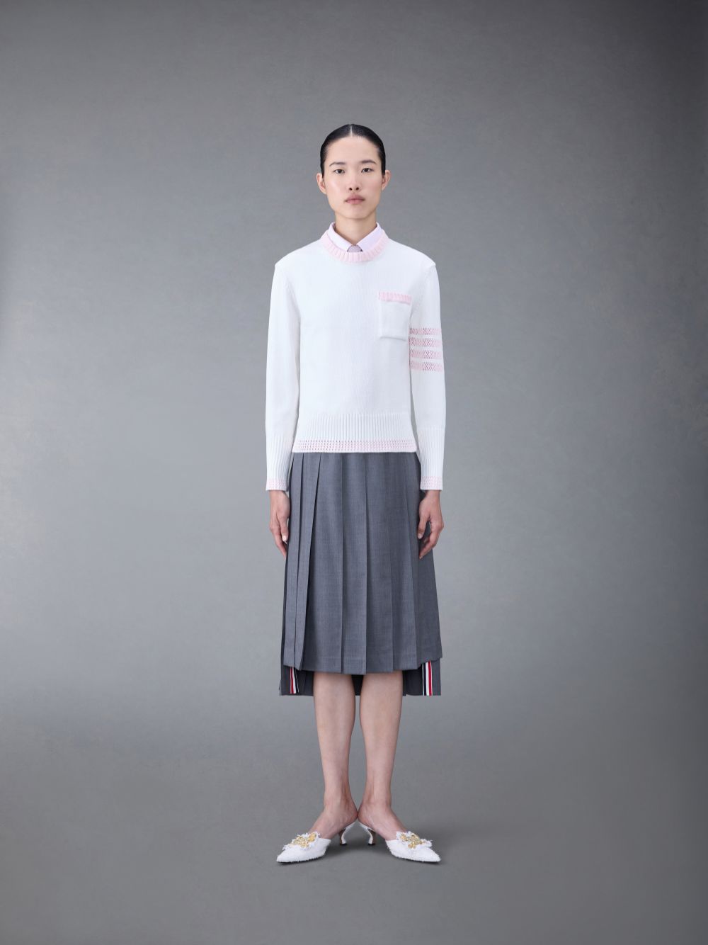 Thom Browne Oxford Sleeveless Donna Camicie Rosa | OFL74W48766