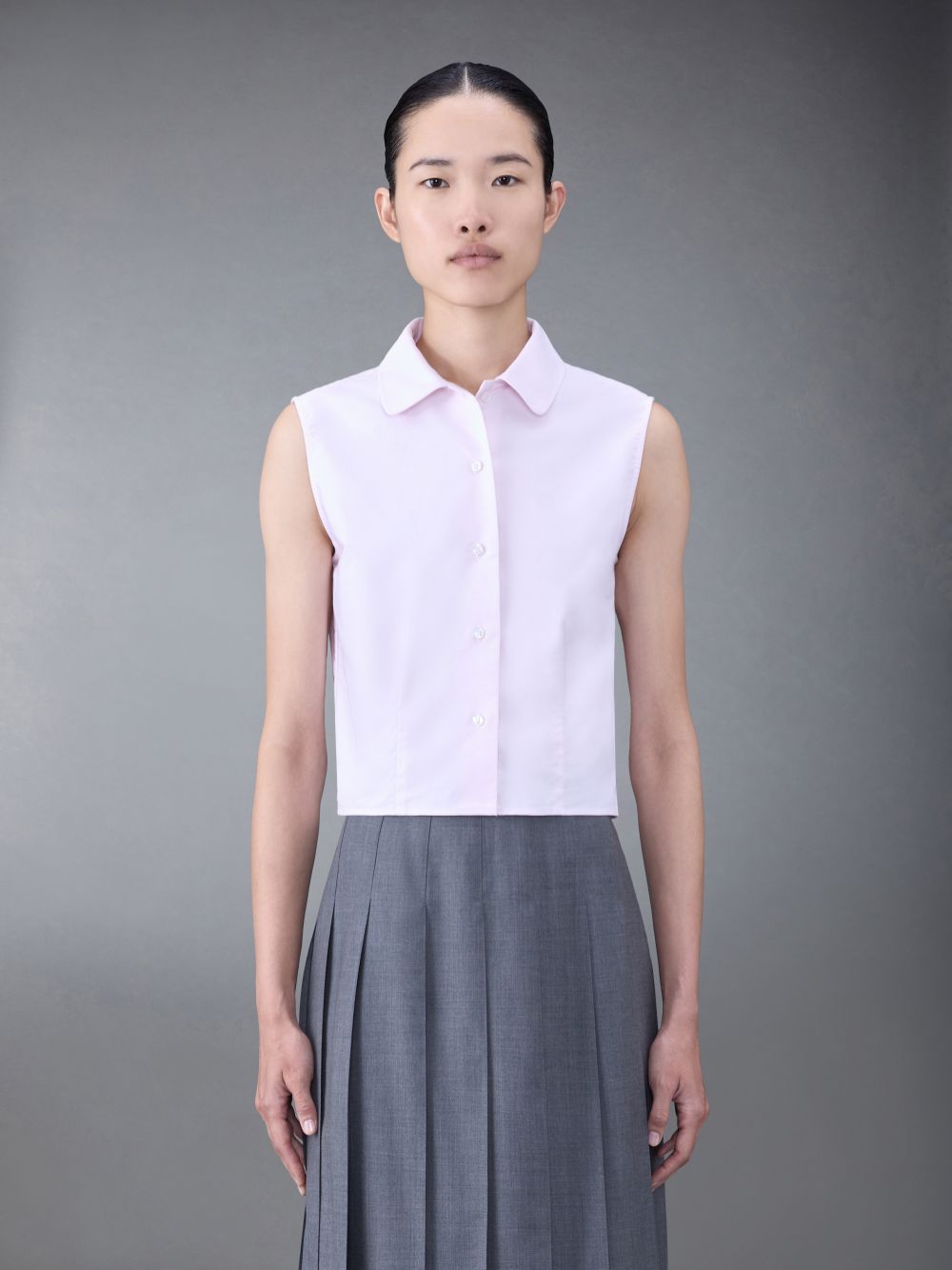 Thom Browne Oxford Sleeveless Donna Camicie Rosa | OFL74W48766