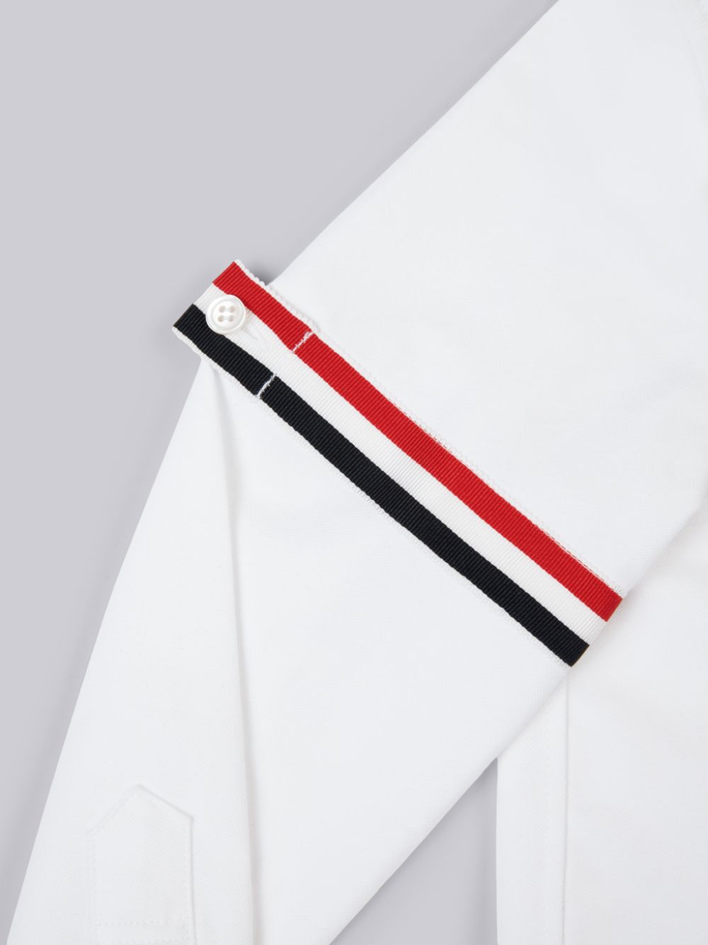 Thom Browne Oxford Thigh Length Grosgrain Amrband Shirt Ragazza Vestito Bianche | OTG69U67937