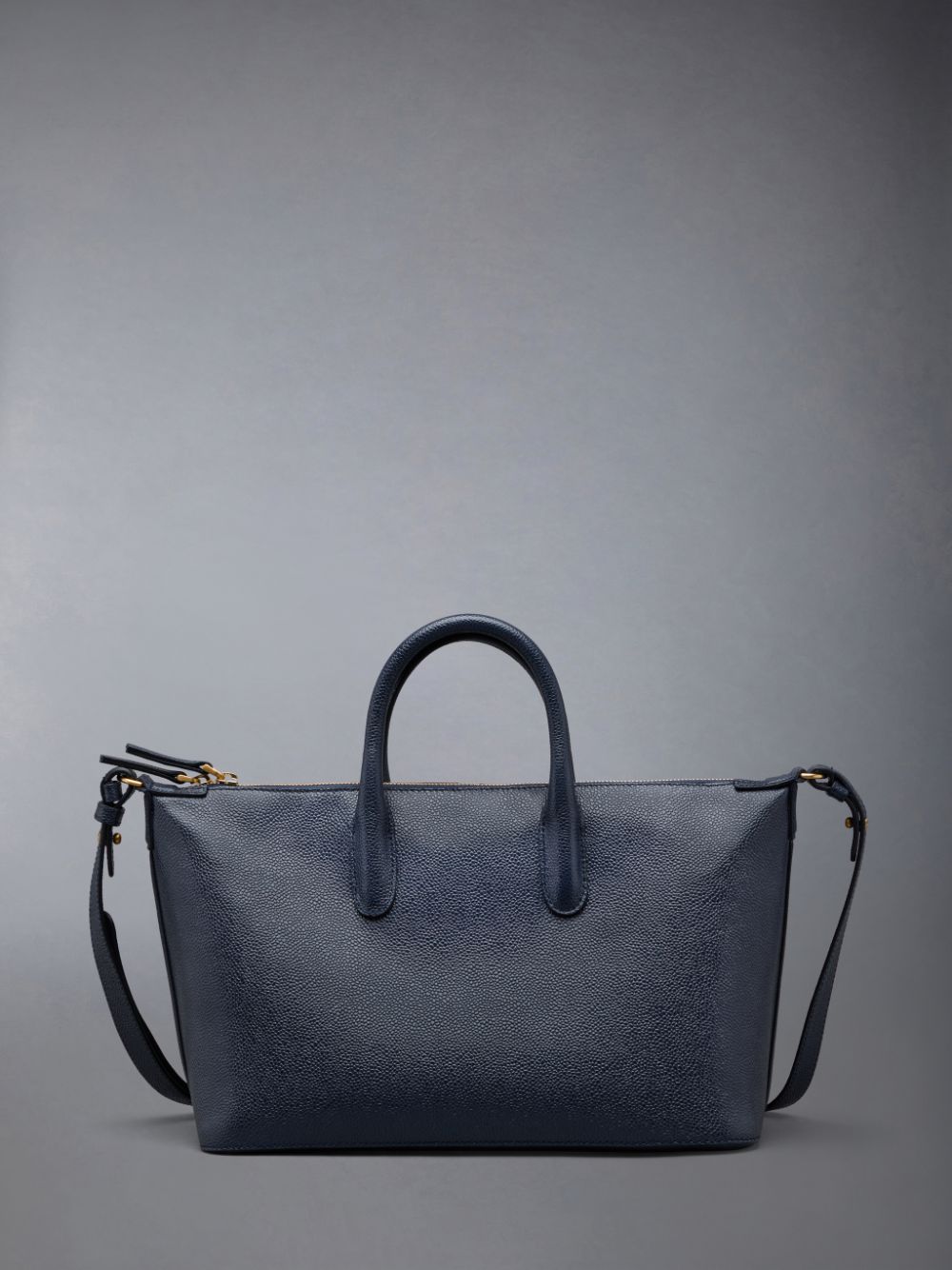 Thom Browne Pebble Grain 4-Bar Small Donna Borsa Da Viaggio Blu | LHP83M03404