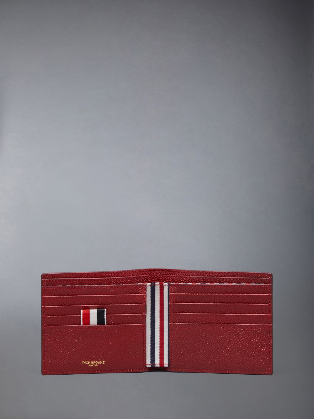 Thom Browne Pebble Grain Bifold Donna Portafogli Rosse | HDE03U97650